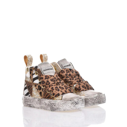 Mimanera Airlines Baby Jungle Patch Airlines Animalier,Delavato,Glitter