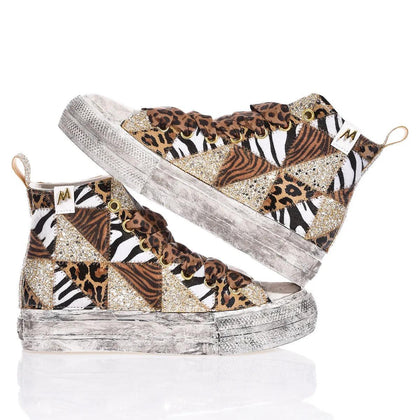 Mimanera Airlines Platform Jungle Patch Airlines Platform Animalier,Delavato,Glitter