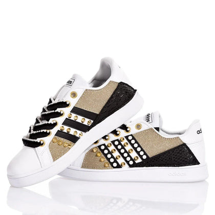 Adidas Studs & Pearls Advantage Borchie,Glitter,Special