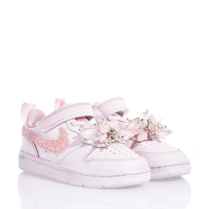 Nike Junior Pink Ice Court Vision