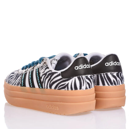 Adidas Bold Zebra Teal Adidas