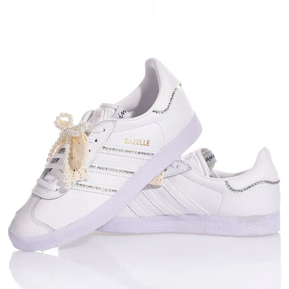 Adidas Gazelle White Glam Adidas