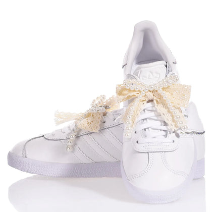 Adidas Gazelle White Glam Adidas