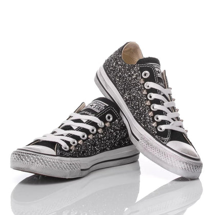 Converse Glitter Black Ox Chuck Taylor Basse Glitter
