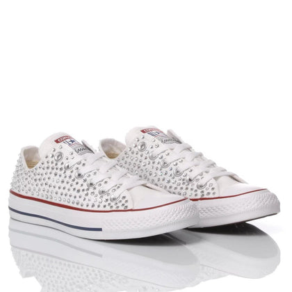 Converse Swarovski White Ox Chuck Taylor Basse Swarovski