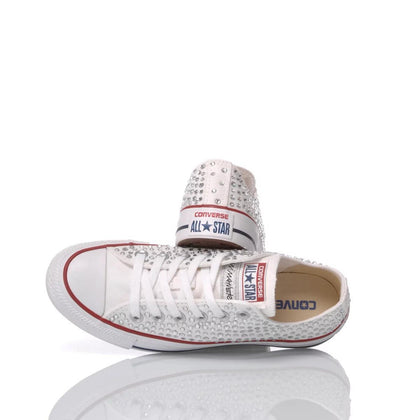 Converse Swarovski White Ox Chuck Taylor Basse Swarovski