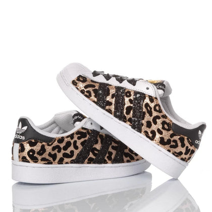 Adidas Superstar Junior Leo Gold Superstar Animalier