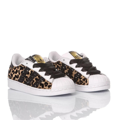 Adidas Superstar Junior Leo Gold Superstar Animalier