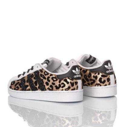Adidas Superstar Junior Leo Gold Superstar Animalier