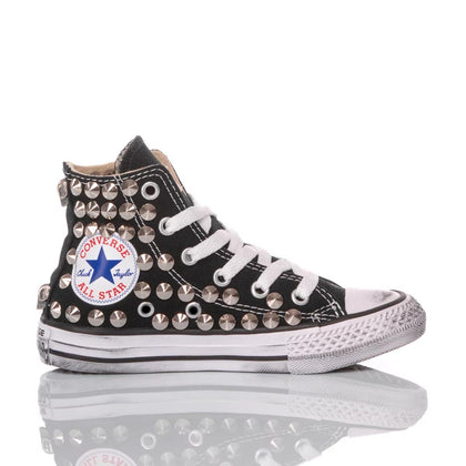Converse Junior Borchia Nera Chuck Taylor Hi Borchie