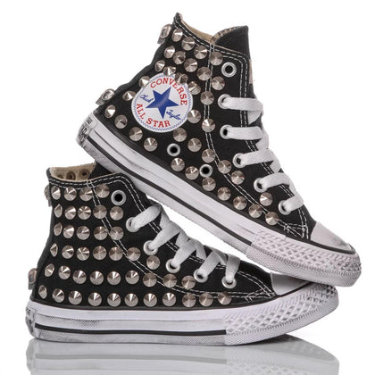 Converse Junior Borchia Nera Chuck Taylor Hi Borchie