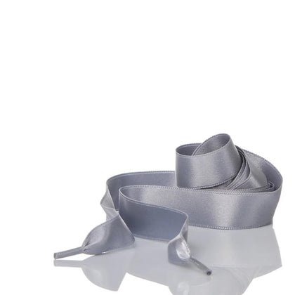 Lacci Raso Argento 140 cm