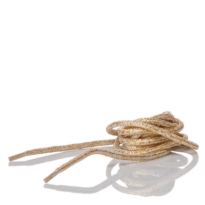 Lacci Laminato Bianco Oro 140 cm