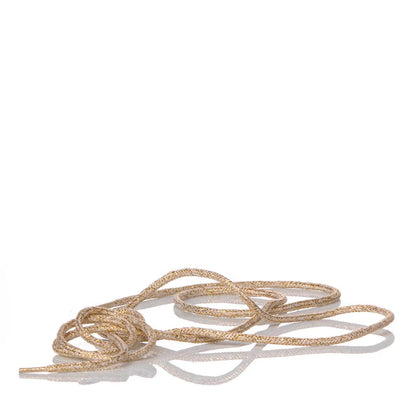 Lacci Laminato Bianco Oro 140 cm