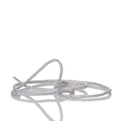 Lacci Laminato Argento 90 cm