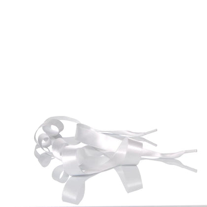 Lacci Raso Bianco 140 cm