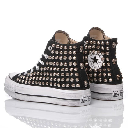 Converse Platform Borchie Nera Platform Borchie