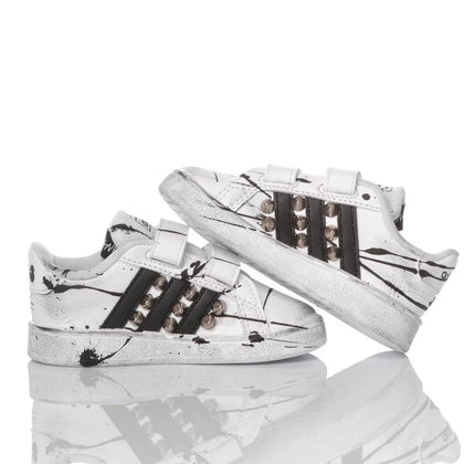 Adidas Baby Black Paint