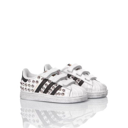 Adidas Superstar Baby London Silver Superstar Borchie