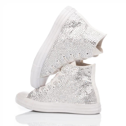 Converse Luxury Crystal Chuck Taylor Hi Special,Swarovski