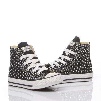 Converse Junior Swarovski Nero Chuck Taylor Hi Swarovski