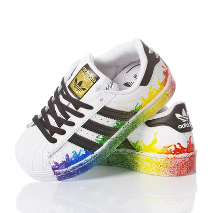Adidas Superstar Junior Split Superstar Dipinto,Special