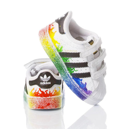 Adidas Superstar Baby Split Superstar Dipinto,Special