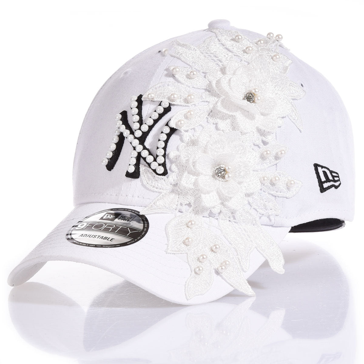 New Era White Flower: Customize Your Shoes