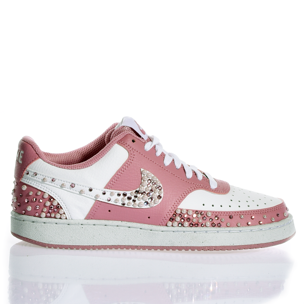 pink sparkle nikes