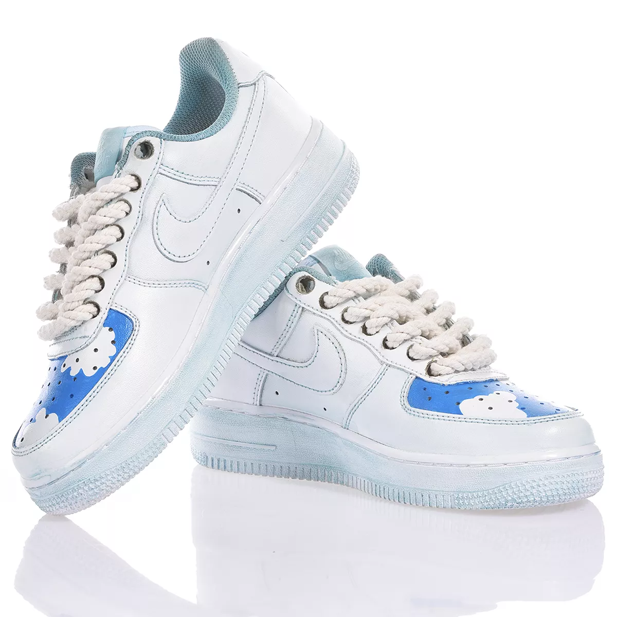 Nike Air Force 1 Testa di Chezzo Air Force 1 Used-Waschung