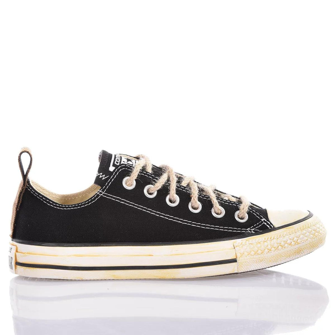 All Star Converse Custom Italia Converse A Plateforme Noir
