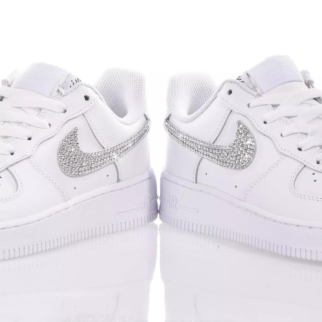Weiße Swarovski Nike Air Force - Main Image