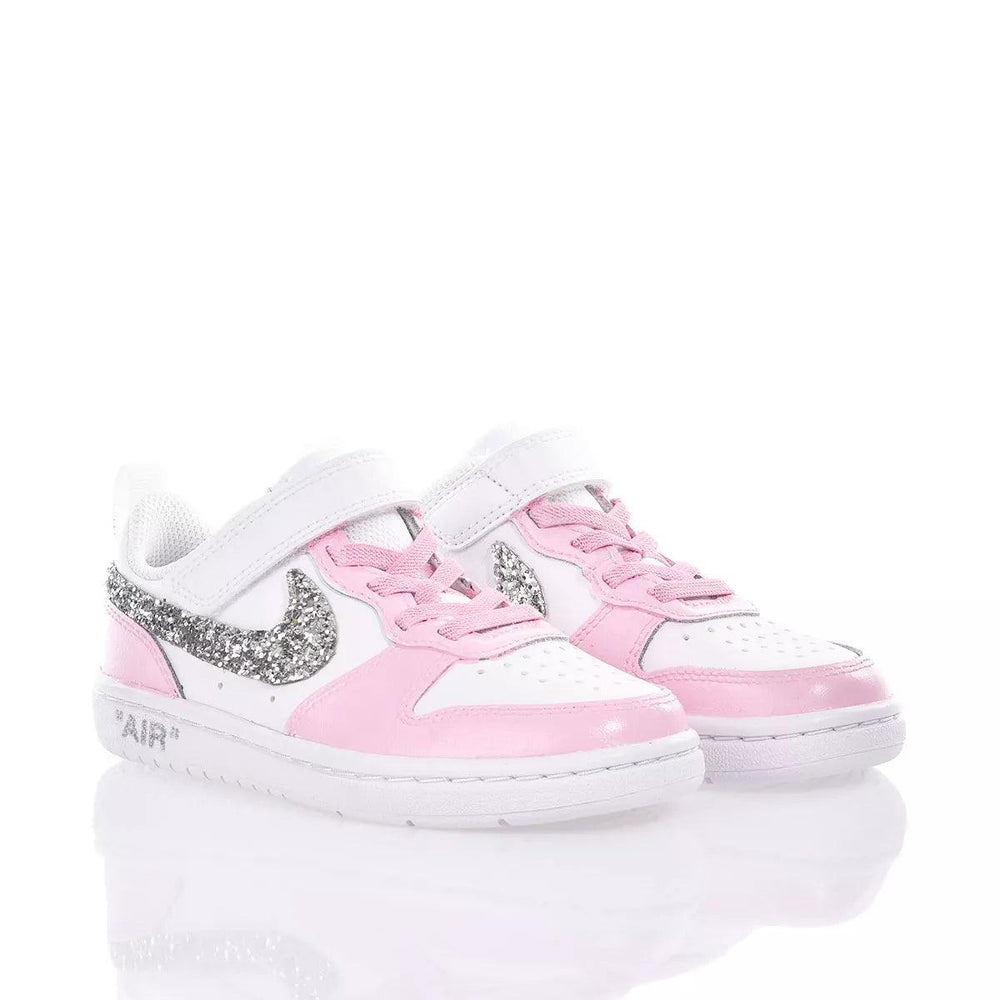 Nike Junior Candy Glitter Court Vision Dipinto,Glitter