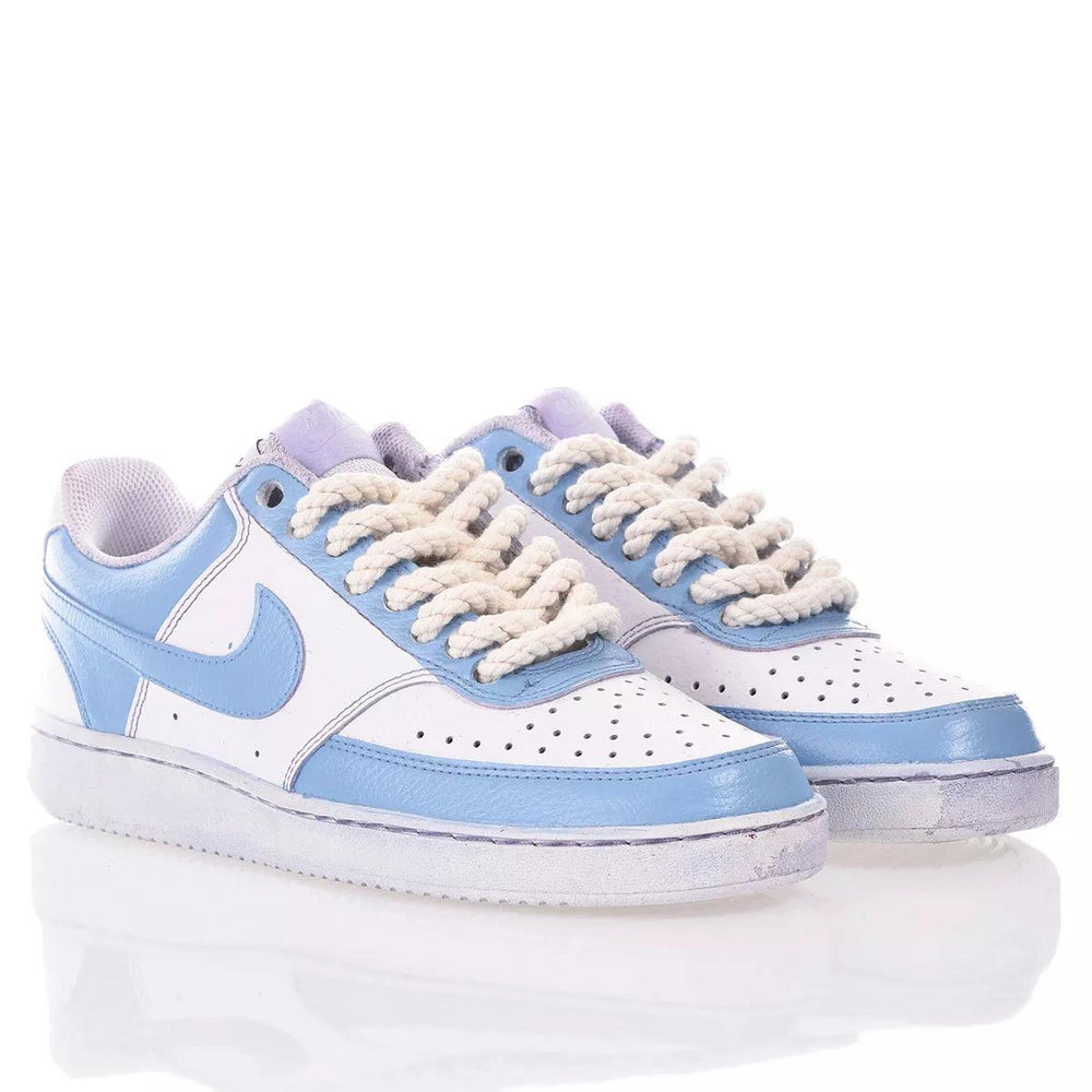 Nike Dye Cerulean Court Vision Dipinto