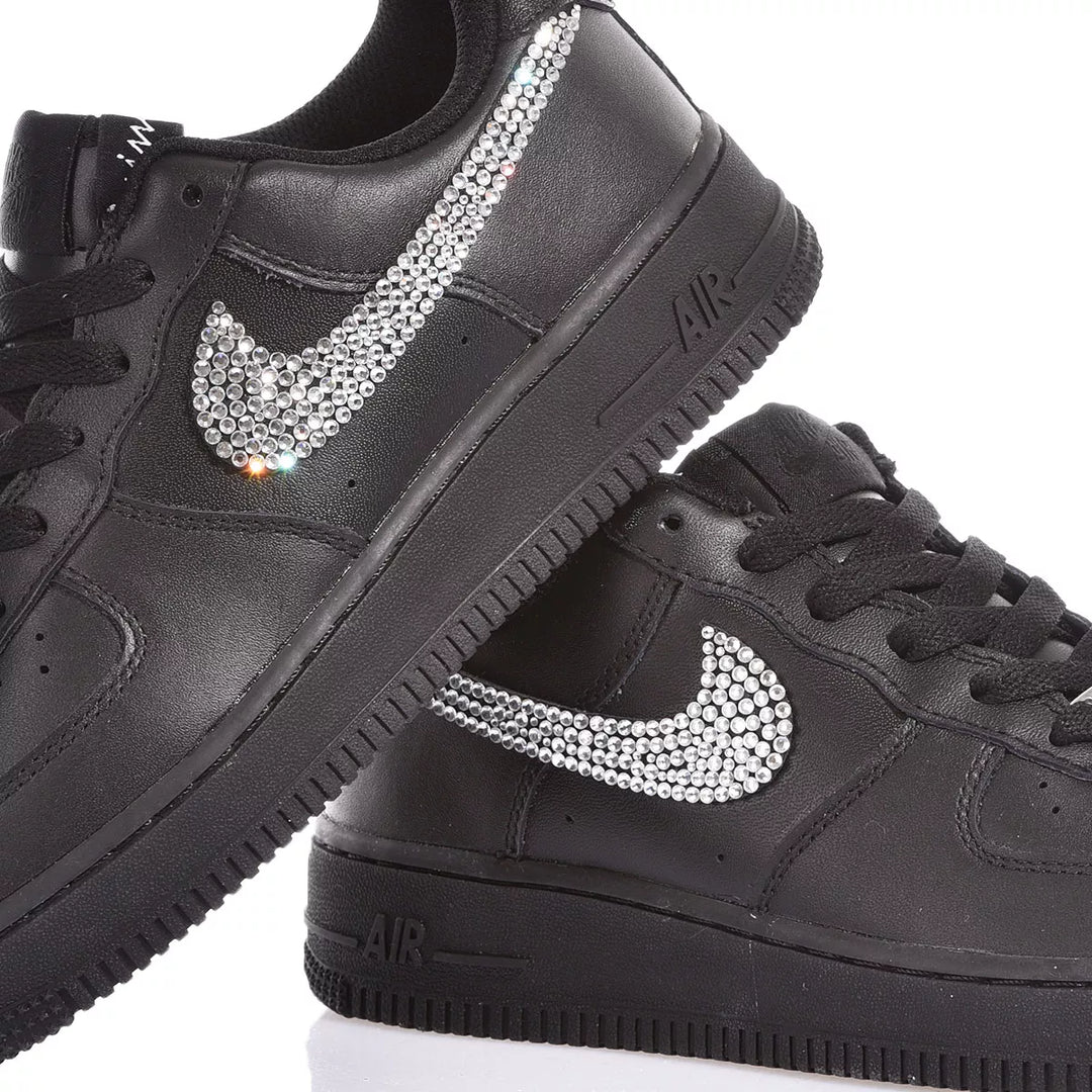 Nike Air Force 1 Swarovski Black