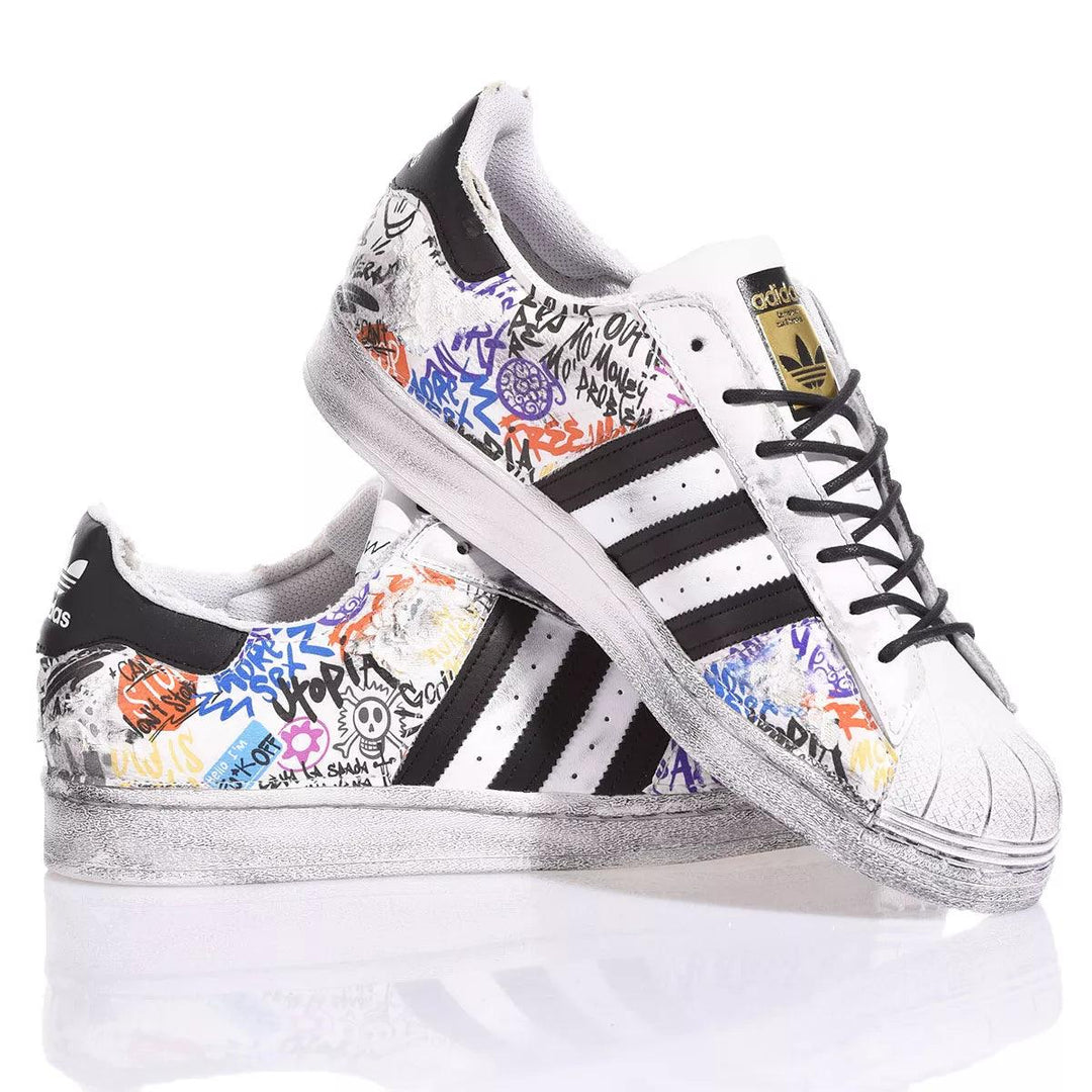 adidas gazelle silver green womens Superstar 2 'Big Apple Tattoo' Snipes Exclusive – WOODstack main image 1