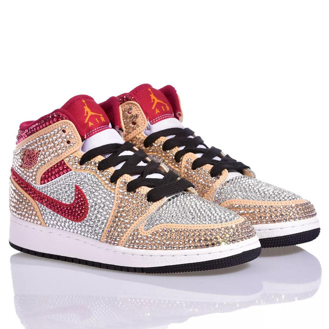 Jordan Ruby Nike Air Jordan 1 Luxury Ruby Custom