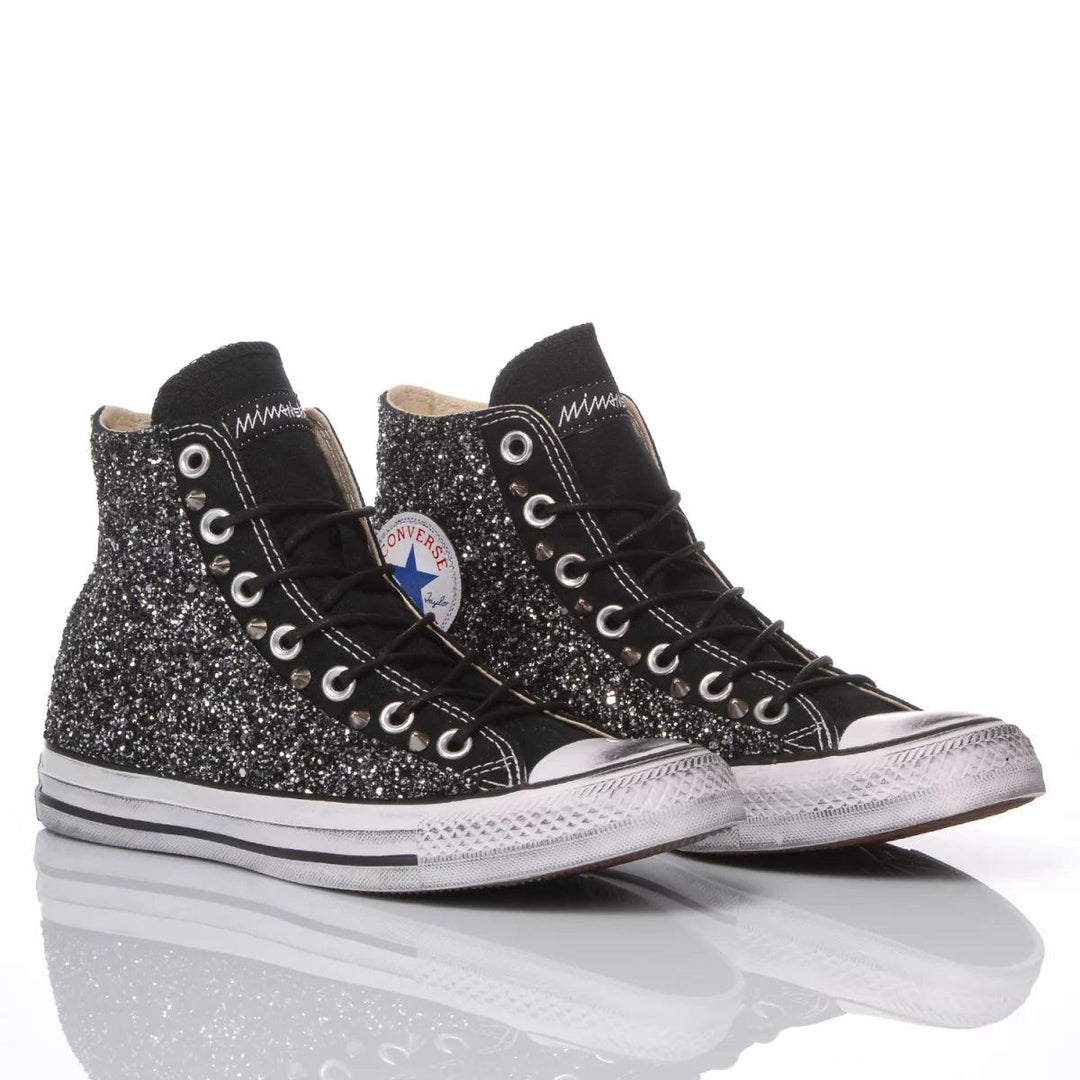 Converse Glitter Black Custom - Main Image