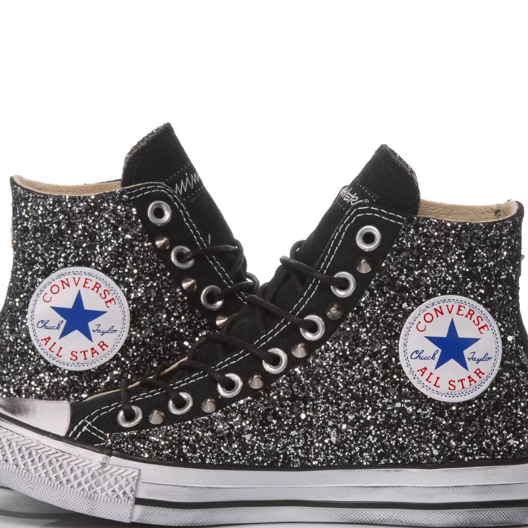 Converse Glitter Black1
