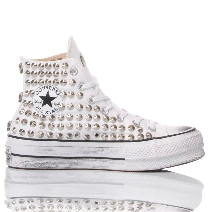 Converse Platform Borchie Bianca
