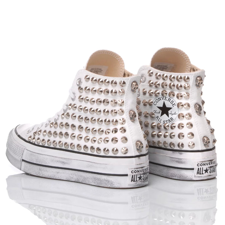 Converse Platform Borchie Bianca