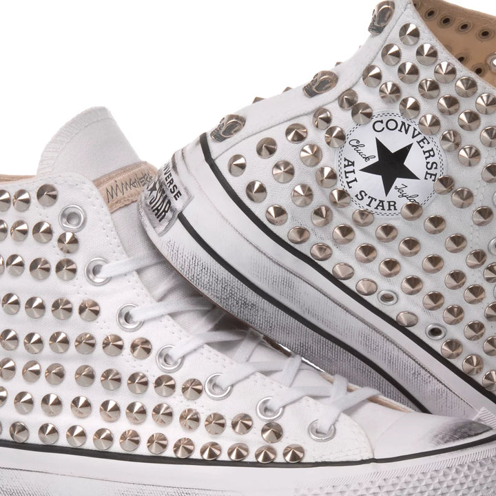 Converse Platform Borchie Bianca