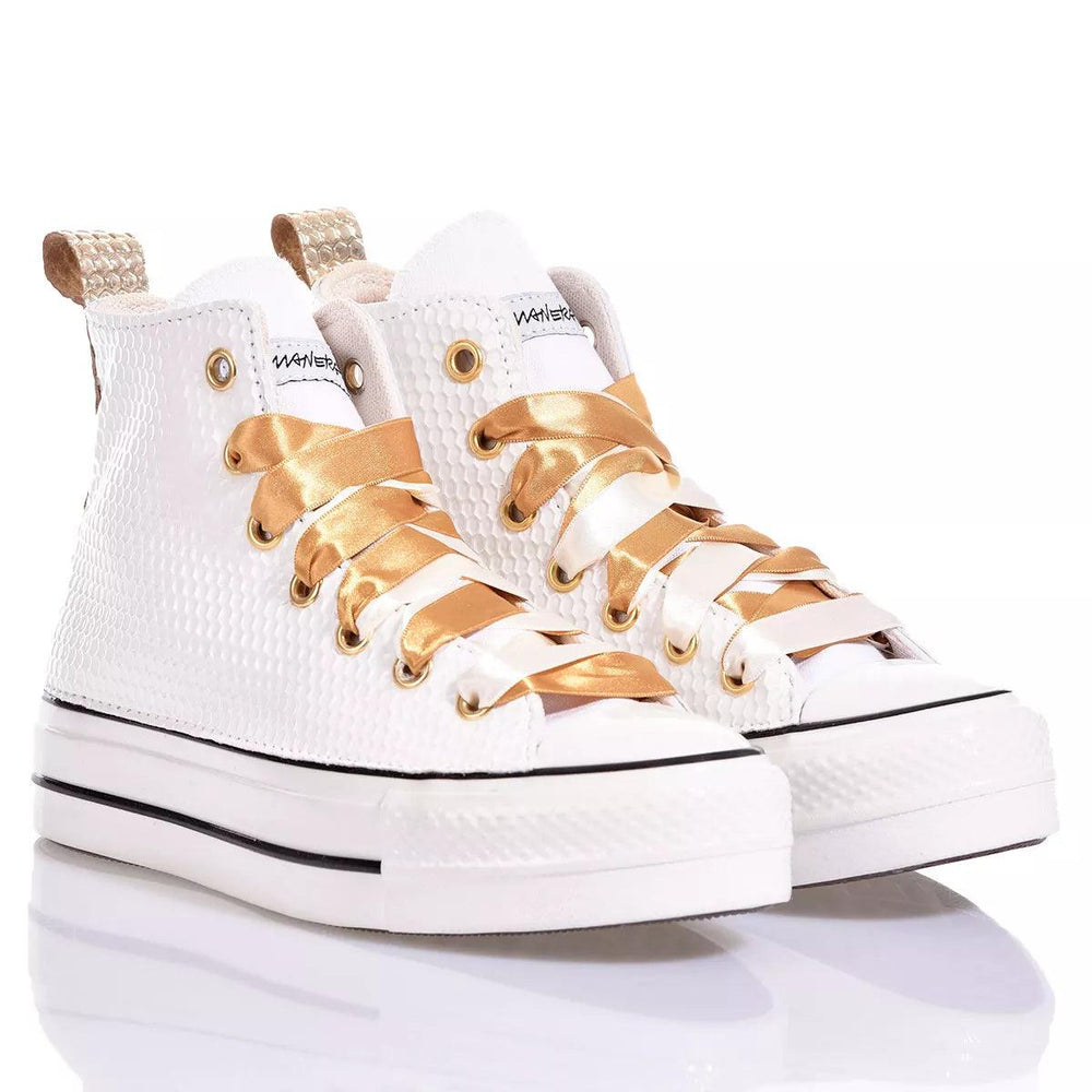 Converse Platform White Hive  