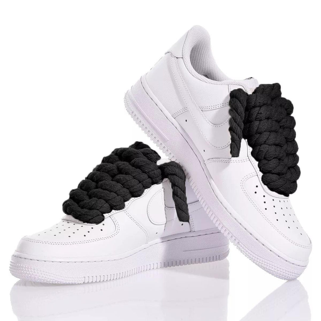 Af1 Japan Cdg Air Force Dinosaur Nike Air Force Boom Laces Black