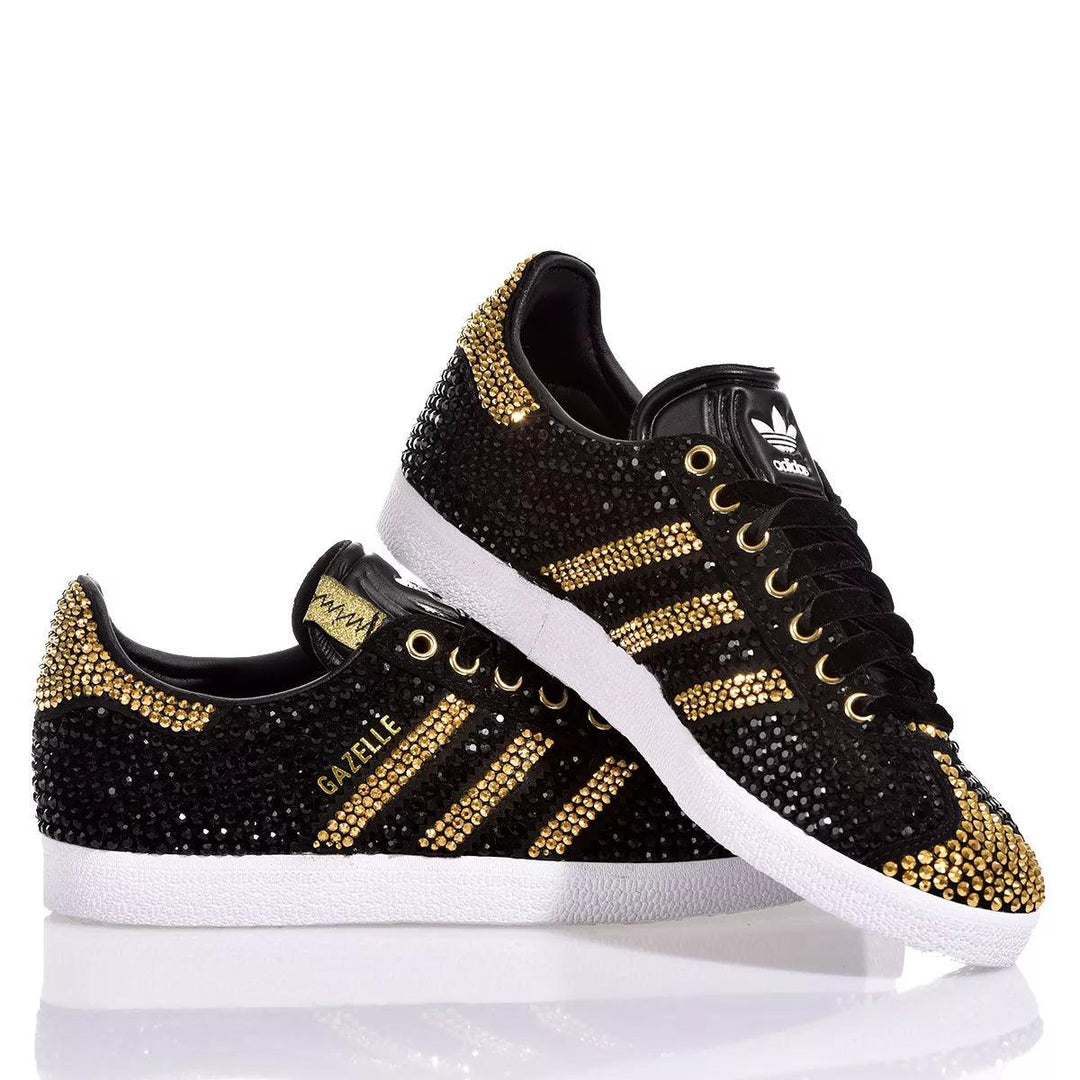 Adidas Gazelle Luxury Black Gold Adidas Gazelle Luxury Black Gold