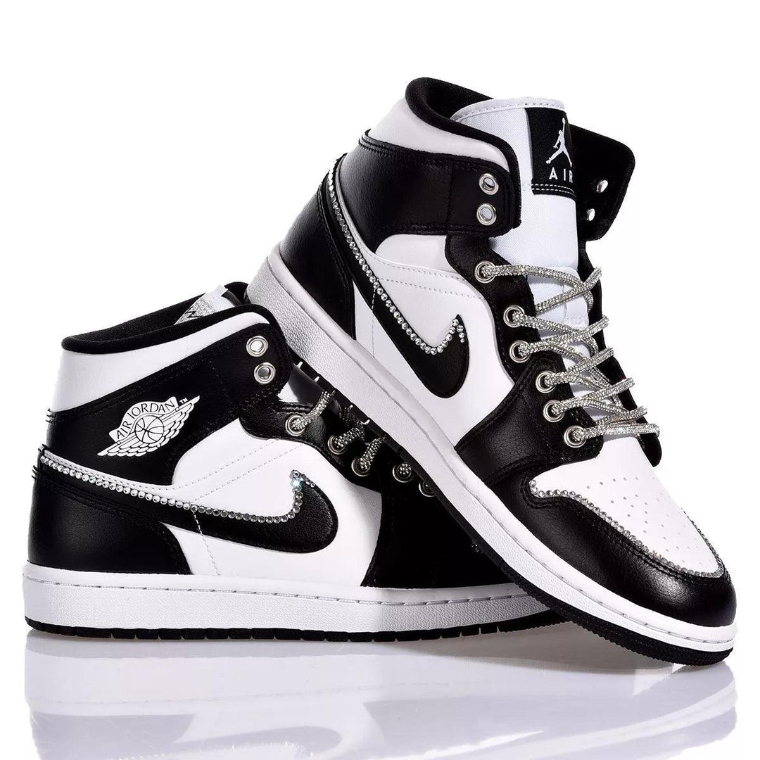Sneaker Nike Air Jordan Noir Et Blanche Femme Panda Nike Air