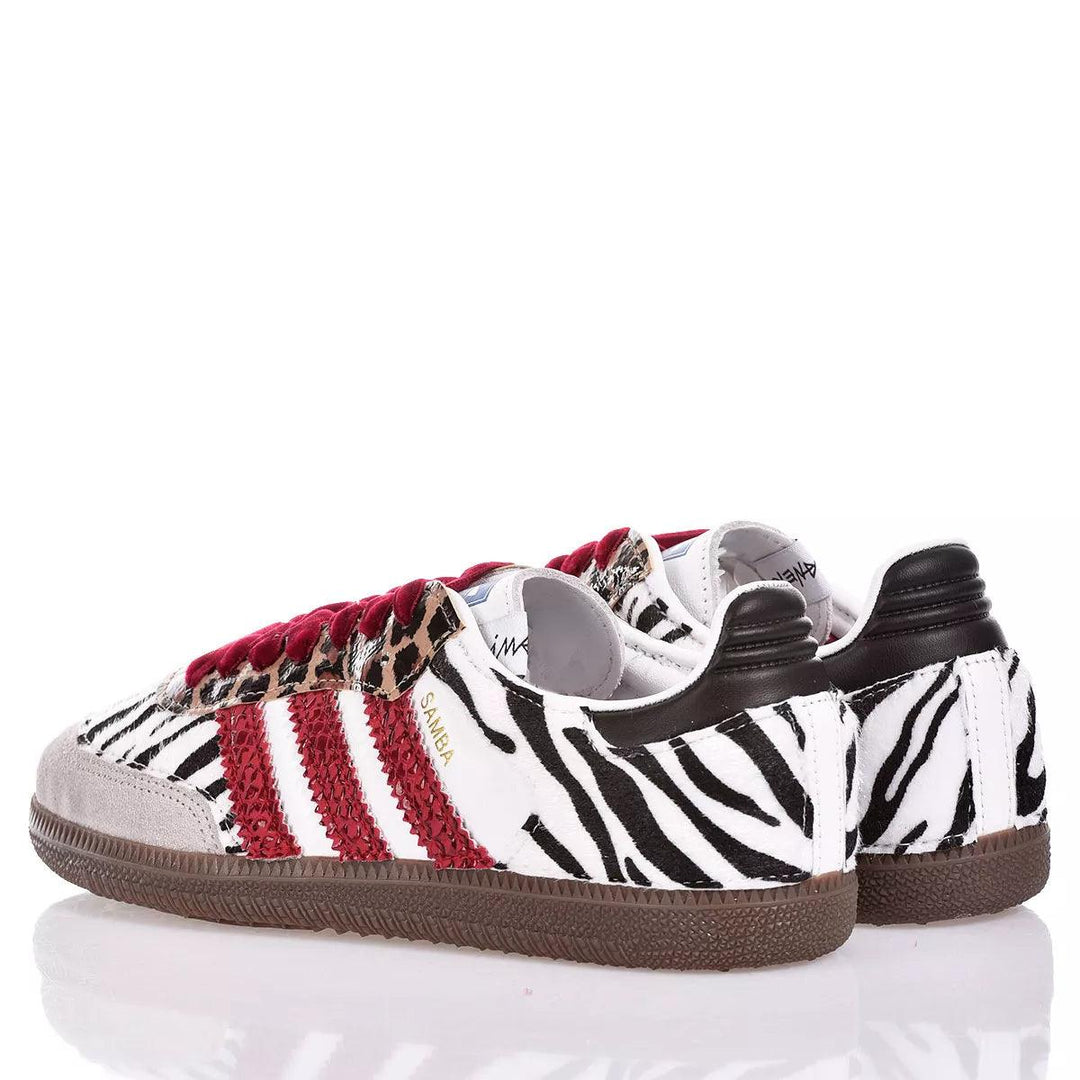 Adidas Damen Sneaker Adidas Superstar Mit Roten Streifen Adidas