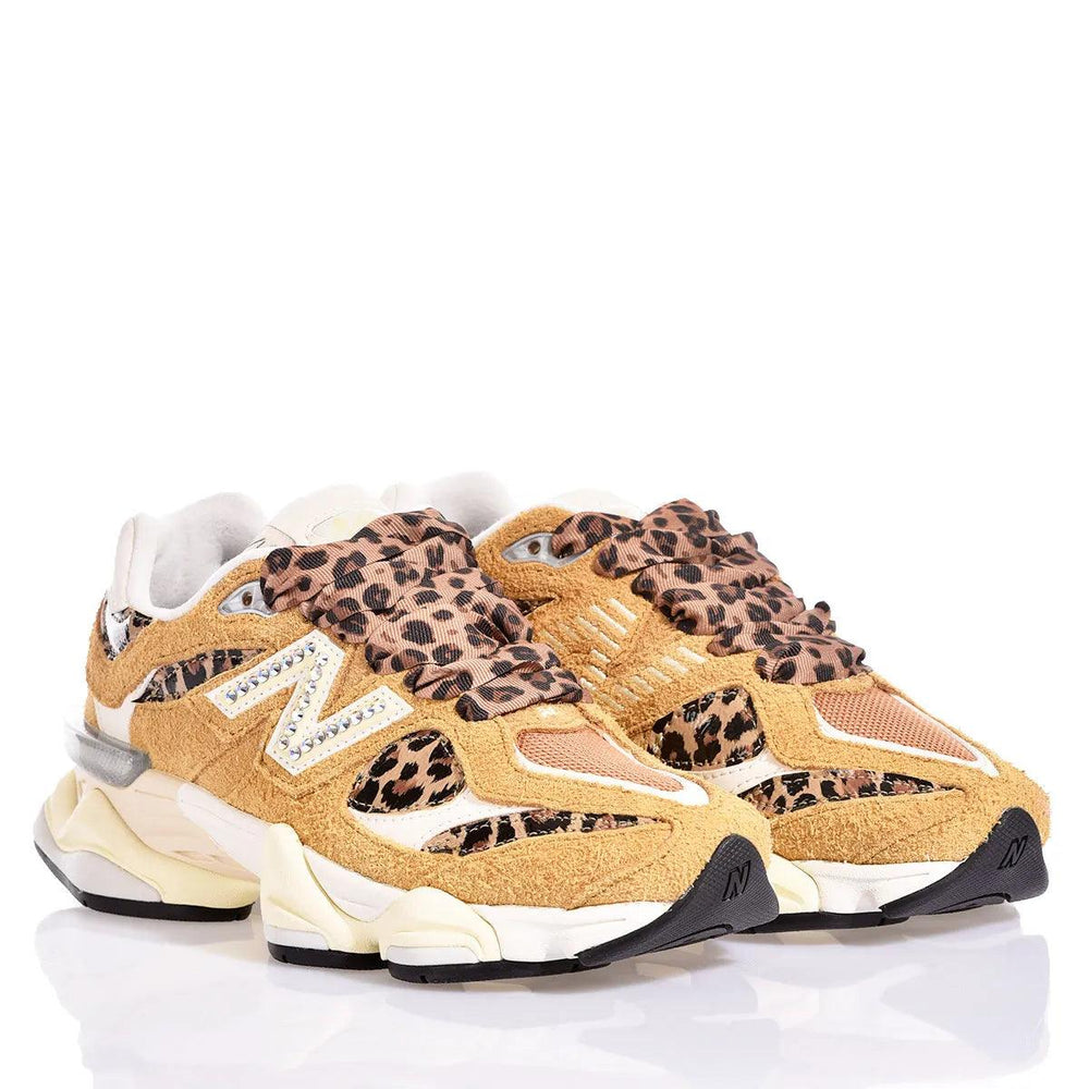 New Balance 9060 Leo Saffron 9060 Animalier,Special,Swarovski