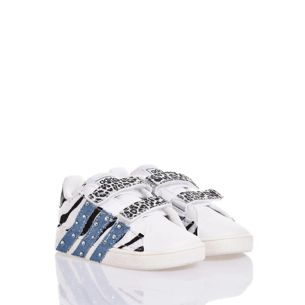 Adidas Baby Zebra Glam  Animalier,Swarovski