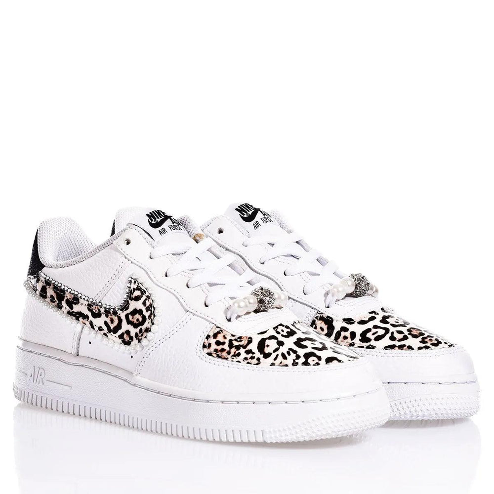 Nike Air Force 1 Leo Pearly Air Force 1 Animalier,Special,Swarovski